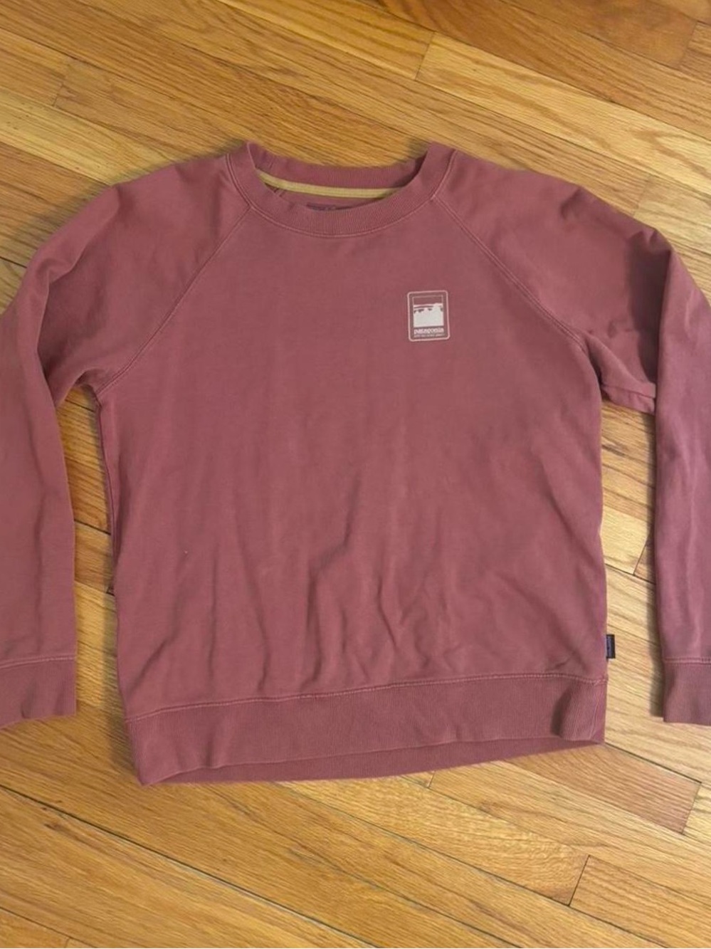 Patagonia Dusty Rose Pullover Crewneck Sweatshirt. Size L.